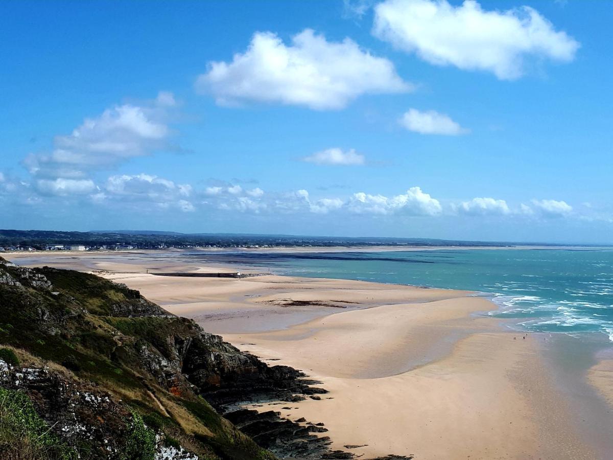 L' Anpeg, Gite Dans Le Cotentin Jusqu'A 8 Personnes Besneville Exteriér fotografie